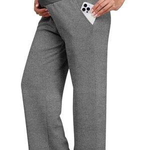 Maternity pants comfy stretch wide leg loose